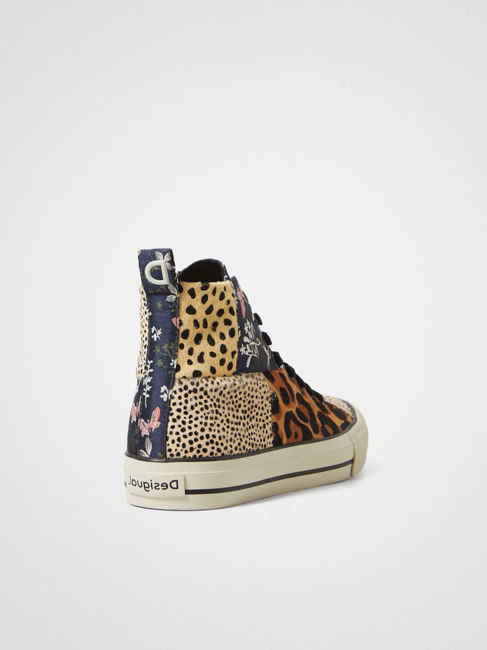 Desigual Leather Sneakers "Beta Animal Print" 6 Desigual Leather Sneakers "Beta Animal Print" - Image 4