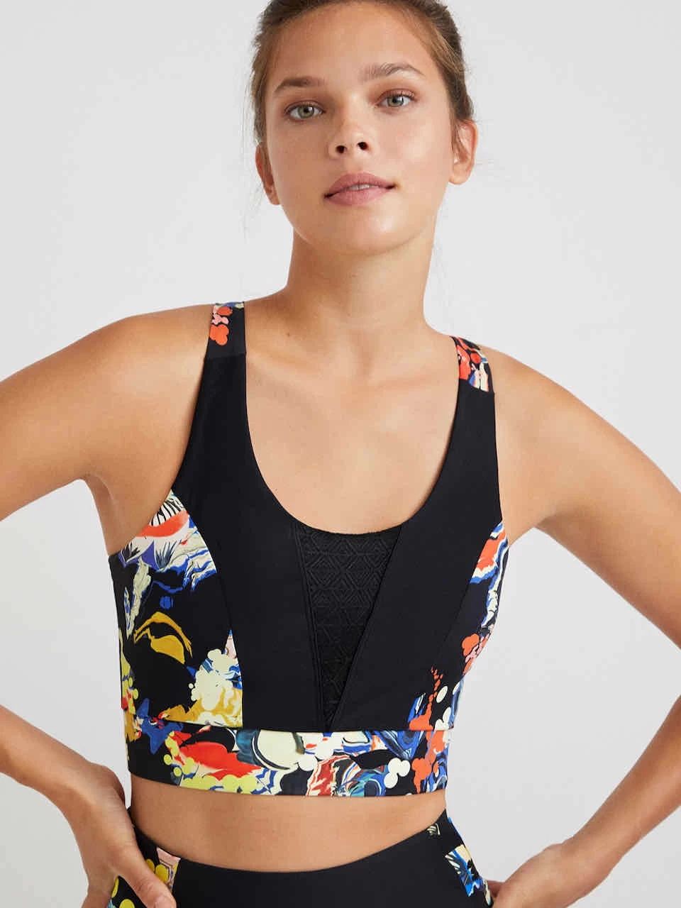 Desigual By C. Lacroix Sport Bra "Brandy" (21WWTKBF) 3 Desigual By C. Lacroix Sport Bra "Brandy" (21WWTKBF)