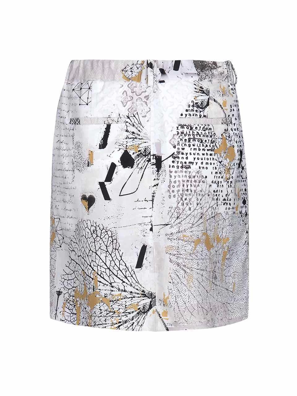 Dolcezza Skort "Hydrangea Abstract Art" (22415) 5 Dolcezza Skort "Hydrangea Abstract Art" (22415) - Image 3