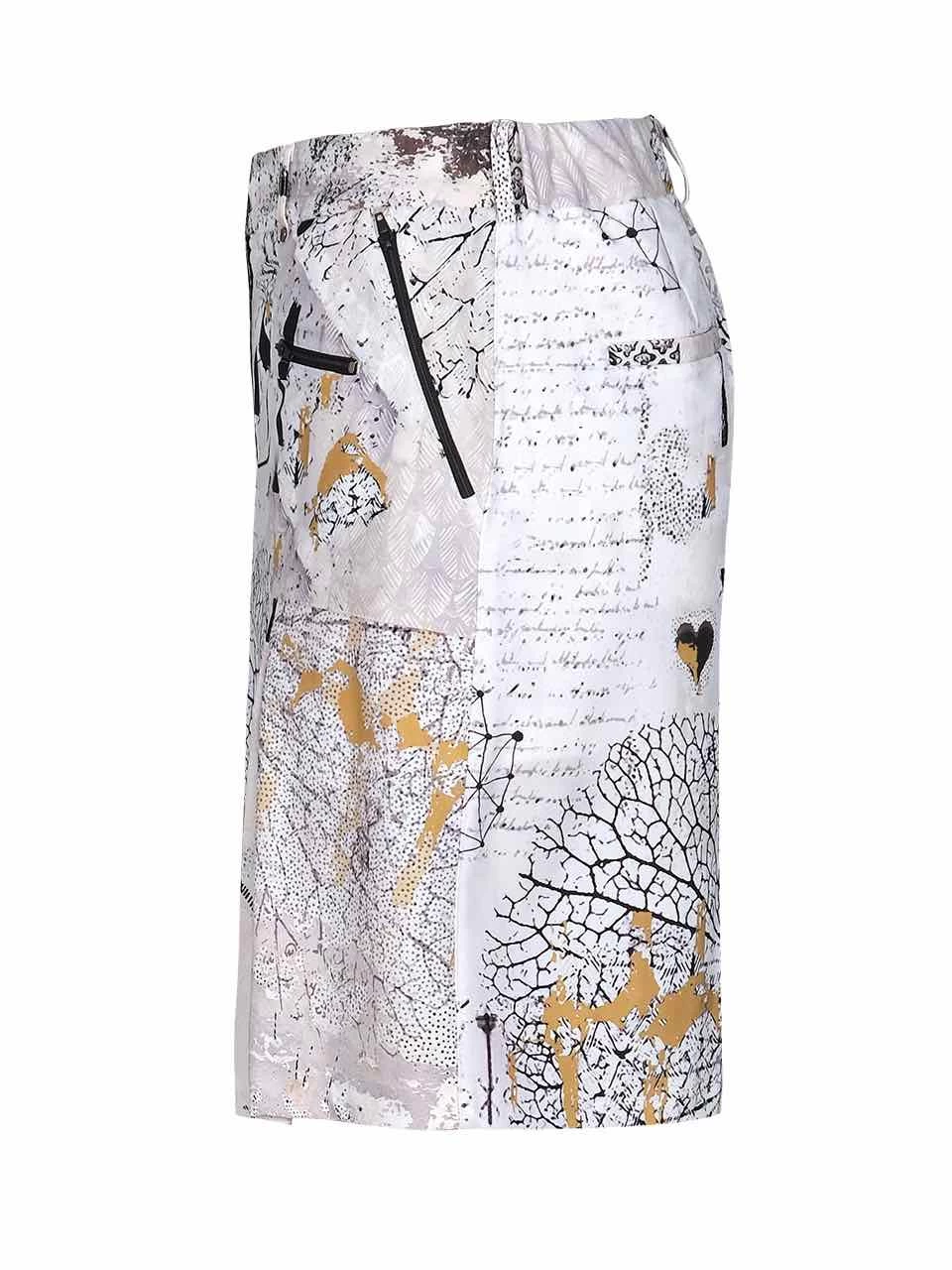 Dolcezza Skort "Hydrangea Abstract Art" (22415) 6 Dolcezza Skort "Hydrangea Abstract Art" (22415) - Image 4