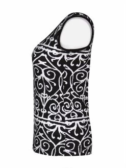 Dolcezza Tank Top "Bali 1 Redux" (22610) 7 Dolcezza Tank Top "Bali 1 Redux" (22610) -Fashion Clothing Line Store 22610 side