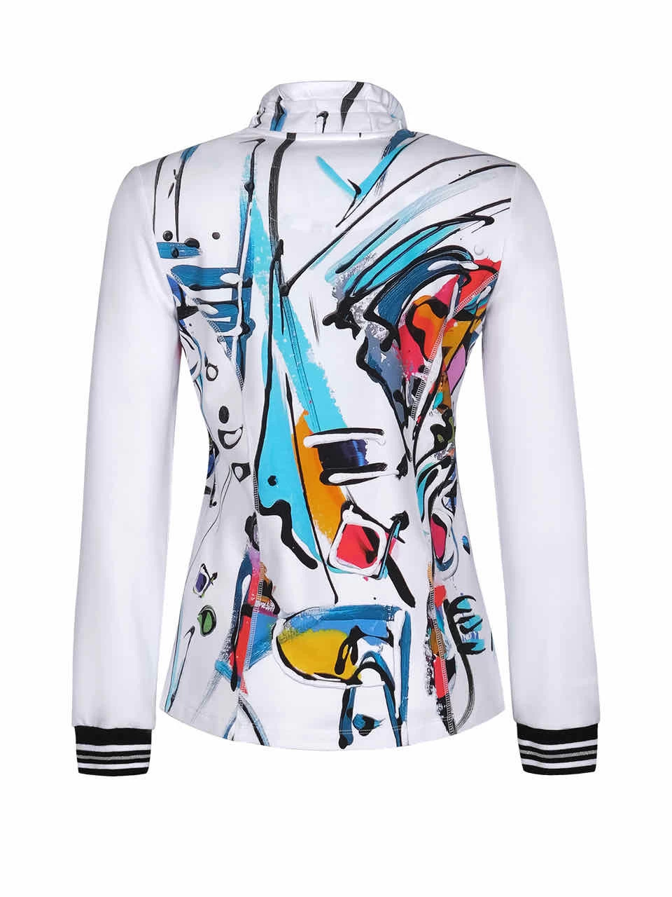 Dolcezza Zip Cardigan "Thétys" (22718) 4 Dolcezza Zip Cardigan "Thétys" (22718) - Image 2