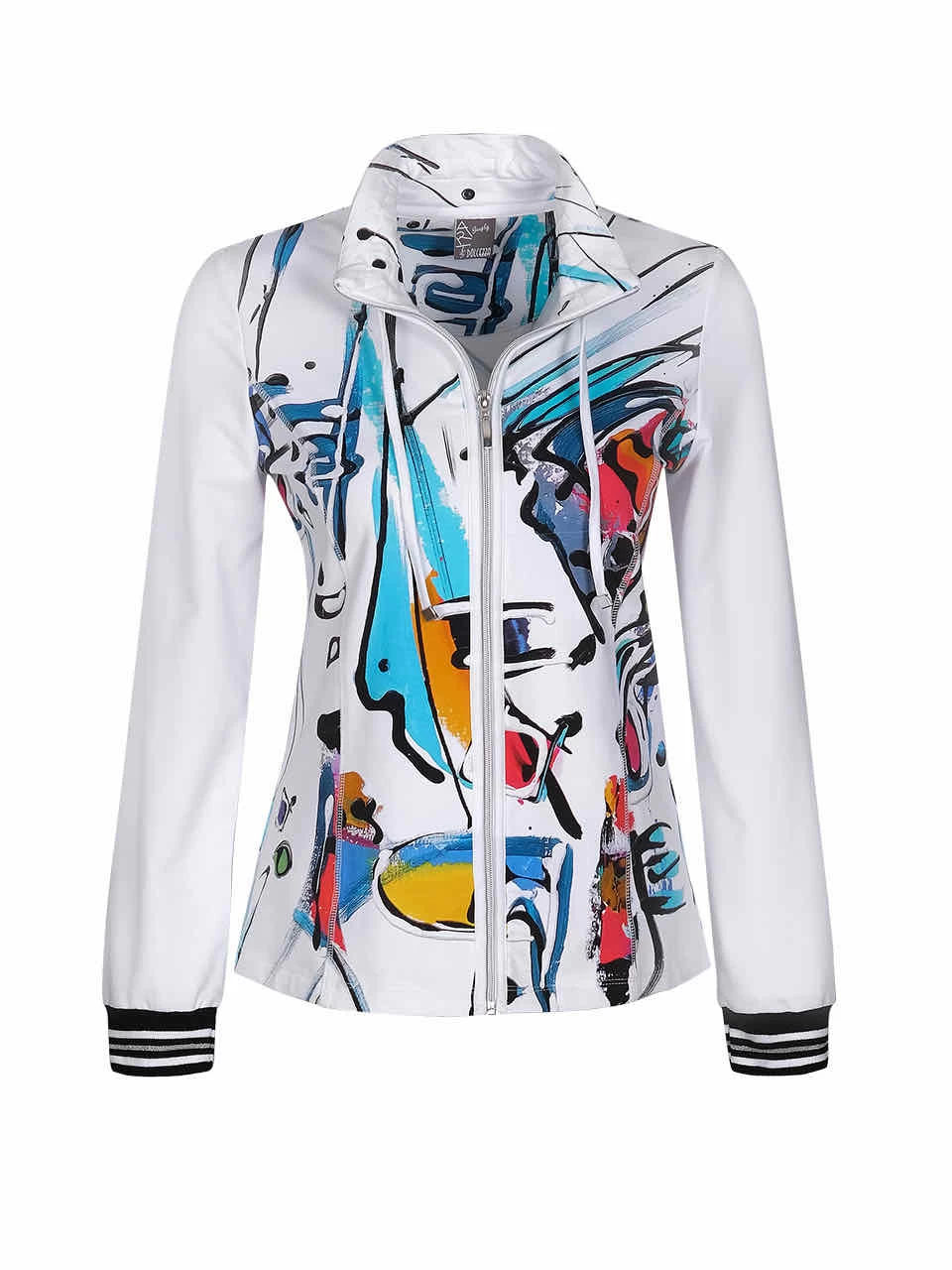 Dolcezza Zip Cardigan "Thétys" (22718) 5 Dolcezza Zip Cardigan "Thétys" (22718) - Image 3