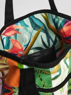 Desigual 2-in-1 Tropical Bag "Urban Beach Merida" 9 Desigual 2-in-1 Tropical Bag "Urban Beach Merida" -Fashion Clothing Line Store 22SAXA434000 Desigual 2 in 1 Shopper Tote Bag with Small Inside Clutch