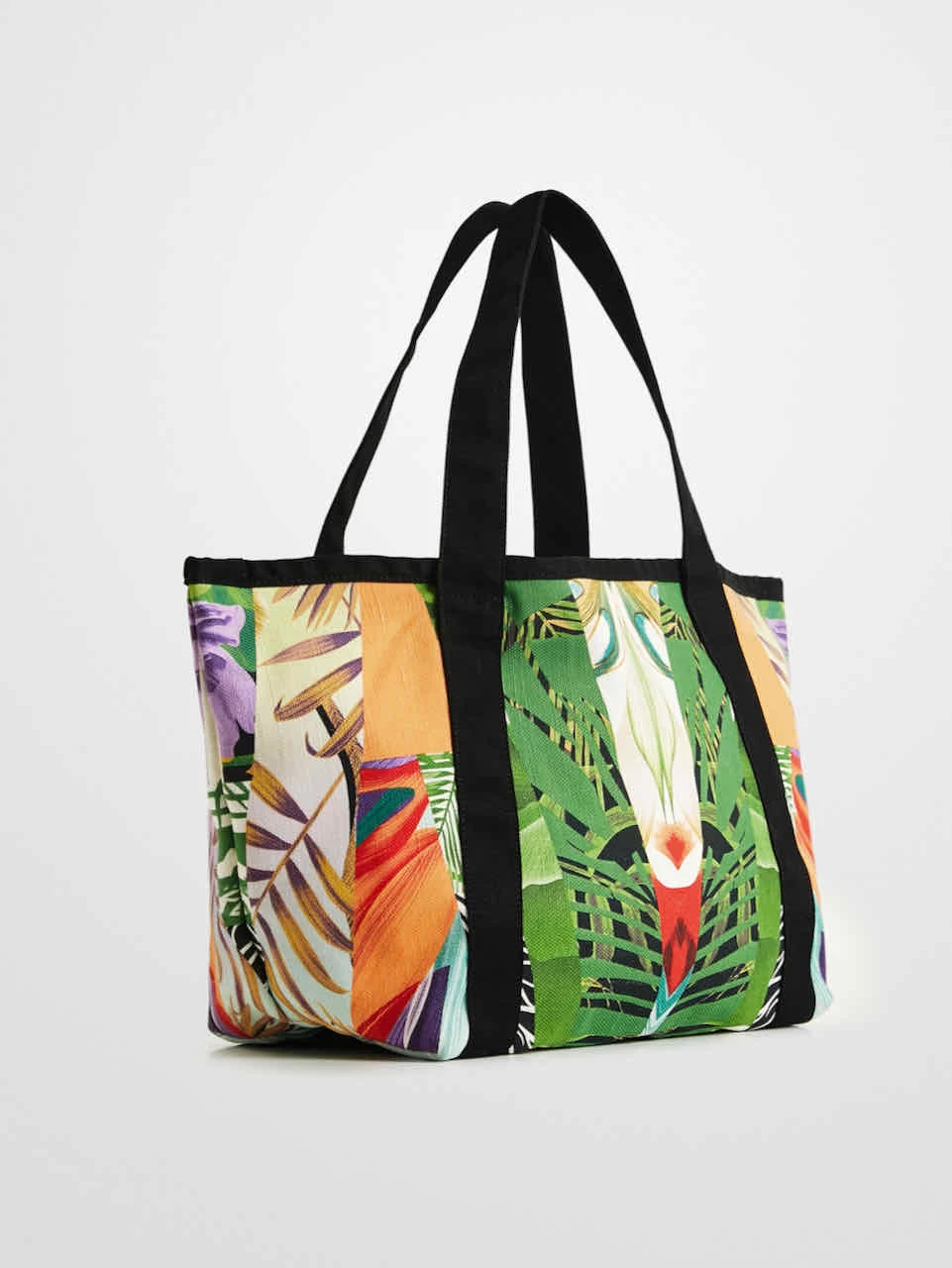 Desigual 2-in-1 Tropical Bag "Urban Beach Merida" 4 Desigual 2-in-1 Tropical Bag "Urban Beach Merida" - Image 2