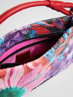 Desigual By C. Lacroix Floral Bag "Otterlo" 9 Desigual By C. Lacroix Floral Bag "Otterlo" -Fashion Clothing Line Store 22SAXPA63091 Desigual by M. Christian Lacroix Sling Bag Purple Floral