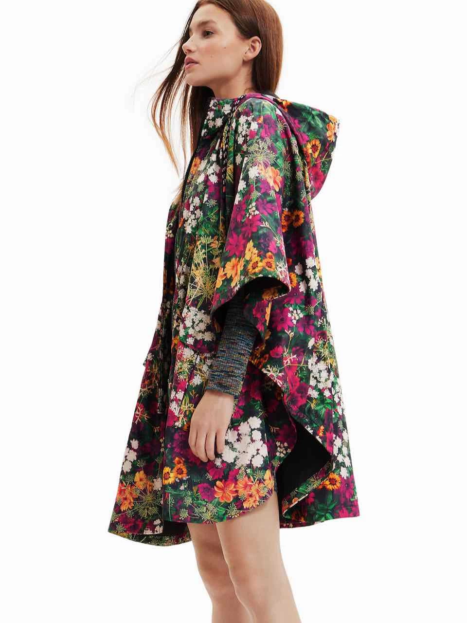 Desigual Poncho Raincoat "Ivy Colima" (One Size) 4 Desigual Poncho Raincoat "Ivy Colima" (One Size) - Image 2