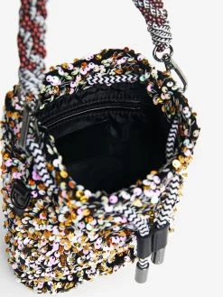 Desigual Bag "Natal Mini Sequins" 10 Desigual Bag "Natal Mini Sequins" -Fashion Clothing Line Store 22WAXO05 9019 0945