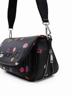 Desigual Small Crossbody Bag "Daisy Pop Tromso" 11 Desigual Small Crossbody Bag "Daisy Pop Tromso" -Fashion Clothing Line Store 22WAXPAA 2000 Desigual Small daisy Cross body black bag