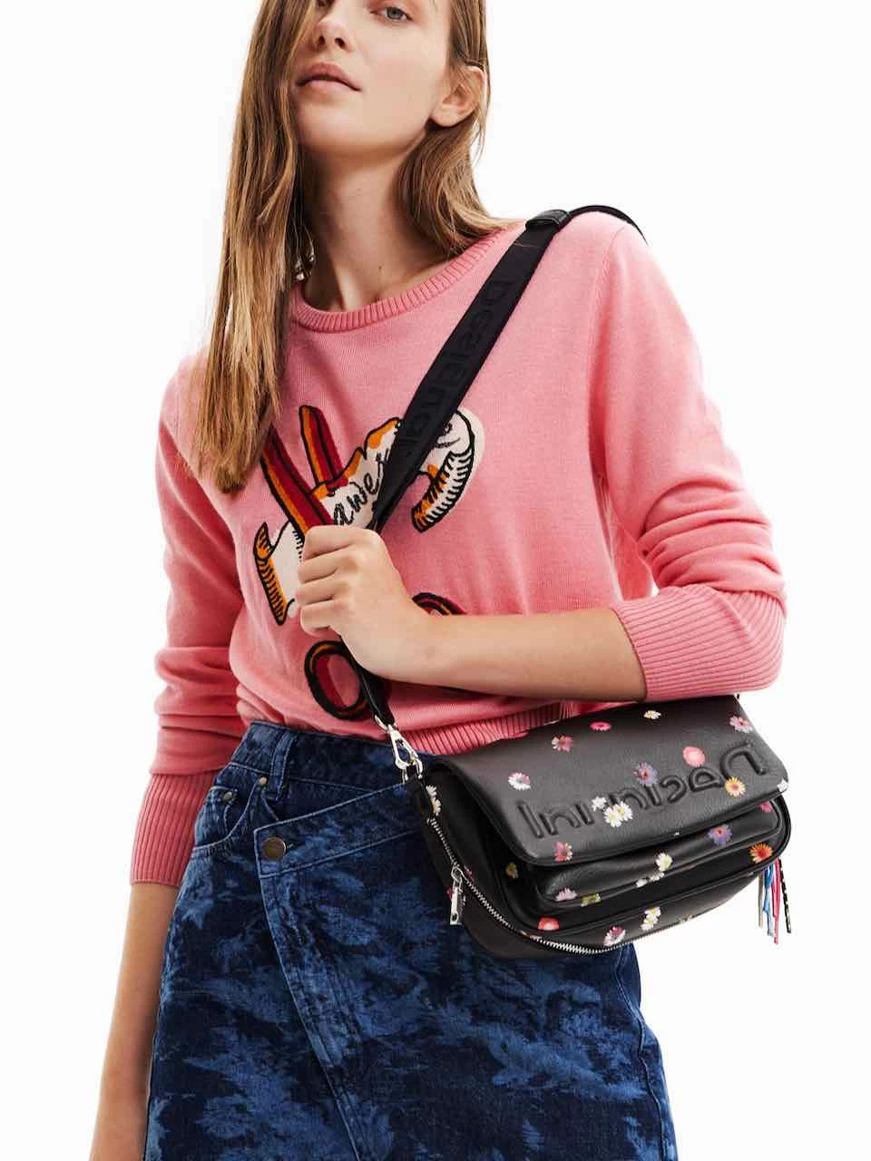 Desigual Small Crossbody Bag "Daisy Pop Tromso" 4 Desigual Small Crossbody Bag "Daisy Pop Tromso" - Image 2