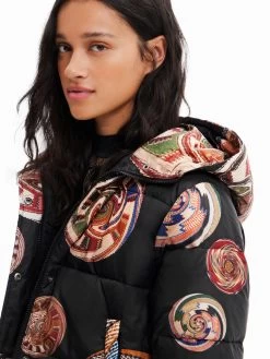 Desigual By M. Christian Lacroix Jacket "Padded Heddal" 8 Desigual By M. Christian Lacroix Jacket "Padded Heddal" -Fashion Clothing Line Store 22WWEWA32000 Desigual M. Christian Lacroix short padded jacket