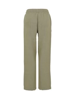 Dolcezza Linen Pants "Wear It Everyday" (23168) 8 Dolcezza Linen Pants "Wear It Everyday" (23168) -Fashion Clothing Line Store 23168 khaki back