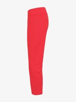 Dolcezza Stretchy Capri Pants 22553 (Essential) 12 Dolcezza Stretchy Capri Pants 22553 (Essential) -Fashion Clothing Line Store 23553 red side