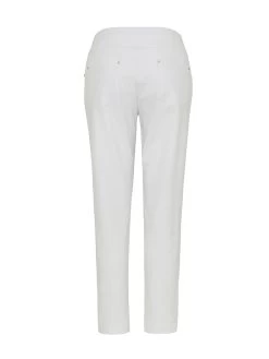 Dolcezza Stretchy Pants 23553 (Essential) 13 Dolcezza Stretchy Pants 23553 (Essential) -Fashion Clothing Line Store 23553 white back