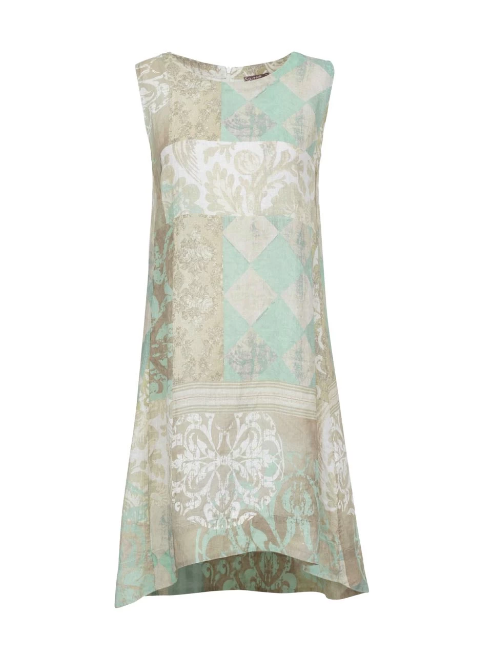 Dolcezza Linen Dress "Memories & Whispers Aqua" (23683) 7 Dolcezza Linen Dress "Memories & Whispers Aqua" (23683) - Image 5