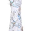 Dolcezza Dress "Cerulean Seashell IV" (23764) 2 Dolcezza Dress "Cerulean Seashell IV" (23764) -Fashion Clothing Line Store 23764 front