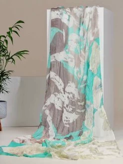 Dolcezza Scarf "Memories & Whispers Aqua" (23907)