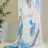 Dolcezza Scarf "Cerulean Seashell IV" (23915) 2 Dolcezza Scarf "Cerulean Seashell IV" (23915) -Fashion Clothing Line Store 23915