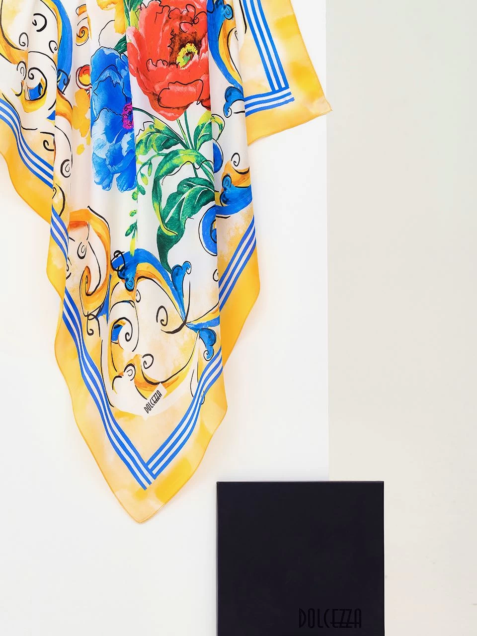 Dolcezza Silk Scarf "La Dolce Vita" (23920) 4 Dolcezza Silk Scarf "La Dolce Vita" (23920) - Image 2