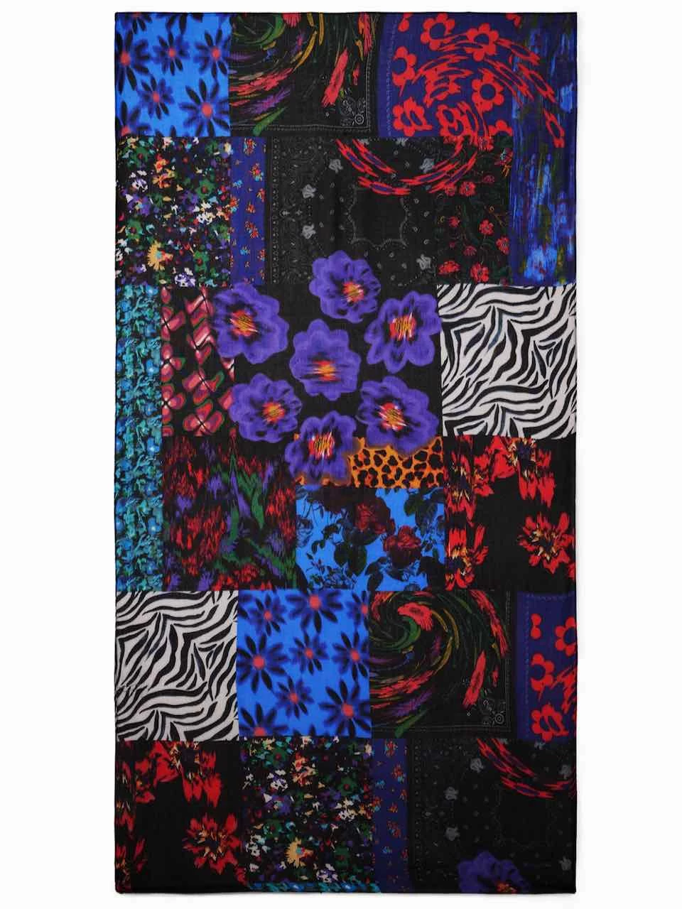 Desigual Foulard "Patch Rectangle" (23SAWA44) 4 Desigual Foulard "Patch Rectangle" (23SAWA44) - Image 2