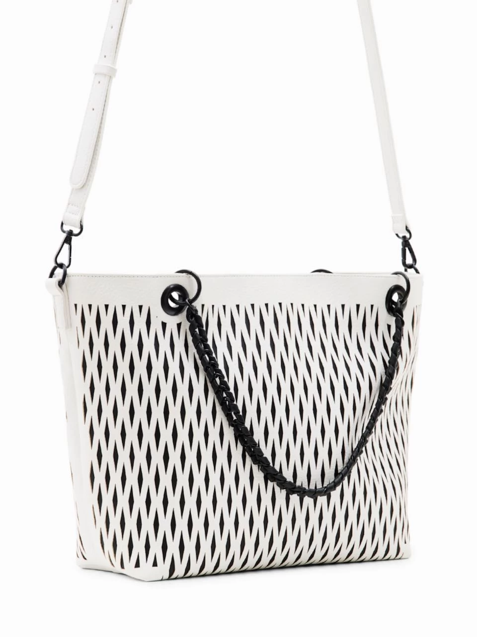 Desigual Large Die-Cut Bag "ARTY PEPO LIBIA" 4 Desigual Large Die-Cut Bag "ARTY PEPO LIBIA" - Image 2