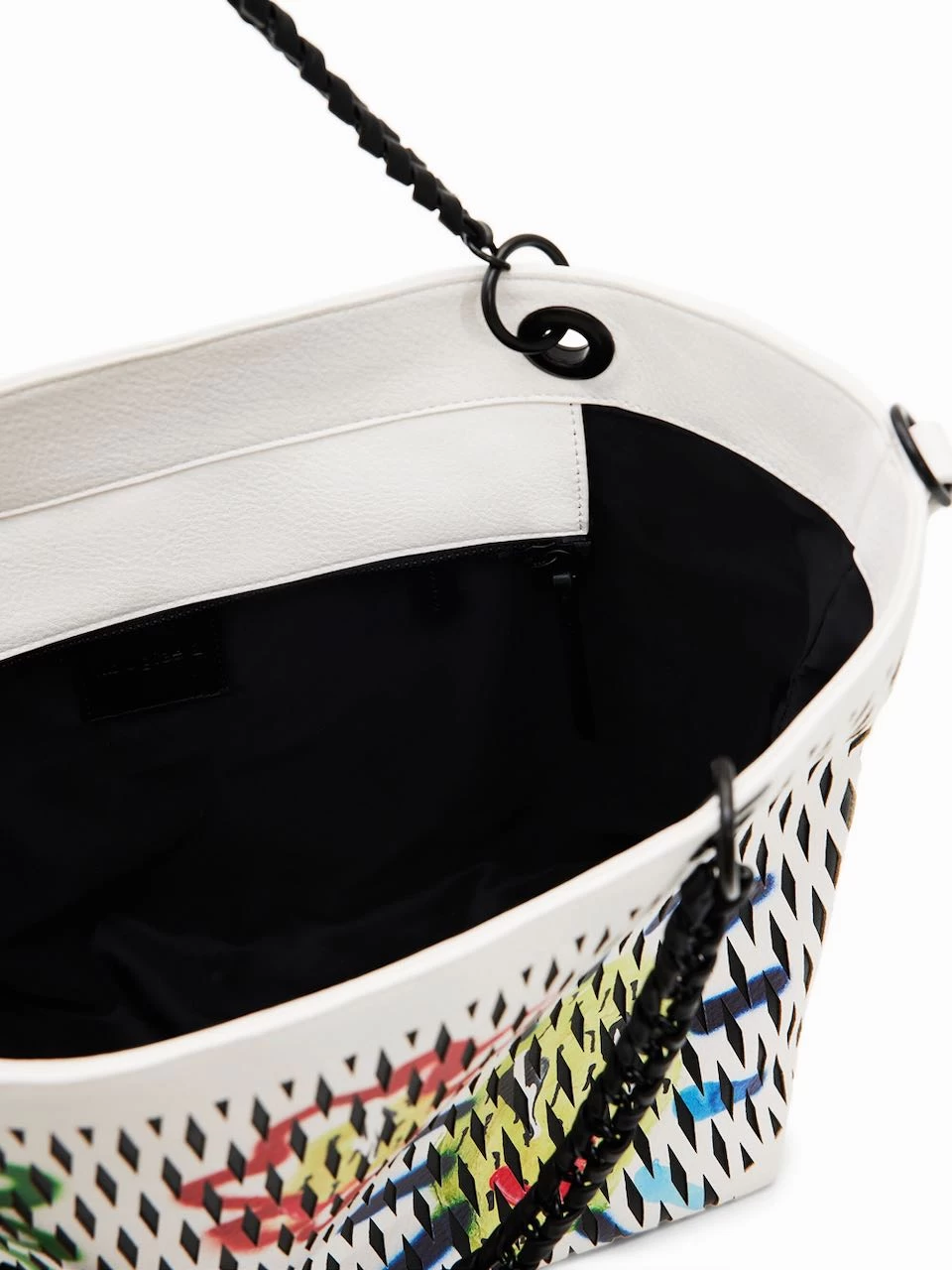 Desigual Large Die-Cut Bag "ARTY PEPO LIBIA" 6 Desigual Large Die-Cut Bag "ARTY PEPO LIBIA" - Image 4