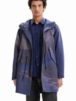 Desigual Men's Denim Parka "Hayden"