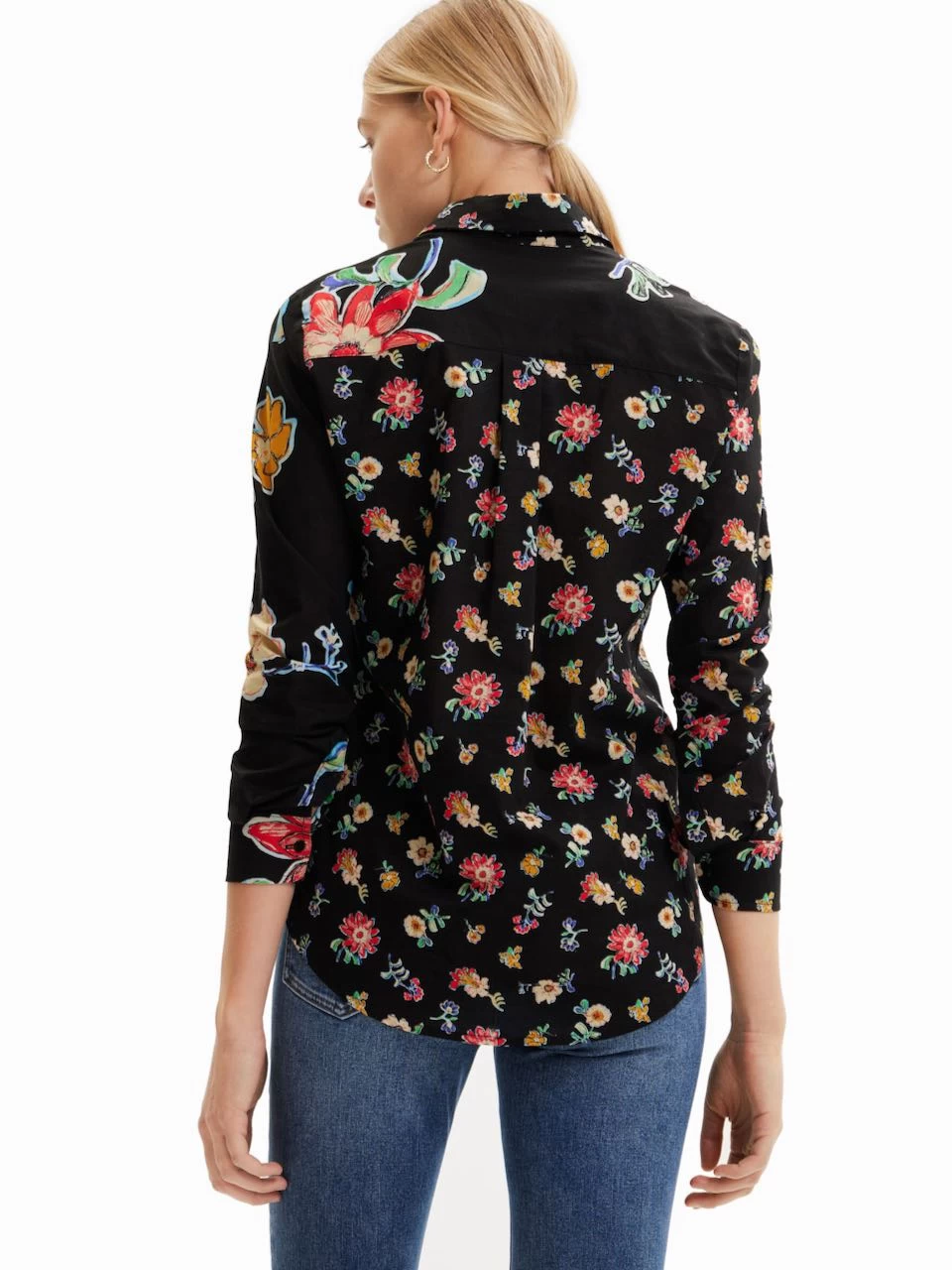 Desigual Dual Floral Shirt "Singapur" 4 Desigual Dual Floral Shirt "Singapur" - Image 2