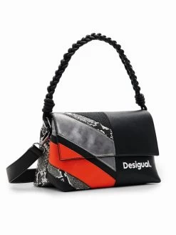Desigual Patchwork Bag "Polka Venecia"