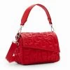 Desigual Small Letters Bag "Maki Taupe Phuket Mini" (Red) 1 Desigual Small Letters Bag "Maki Taupe Phuket Mini" (Red) -Fashion Clothing Line Store 23WAXP91 3000 Desigual Small Red Bag Letters