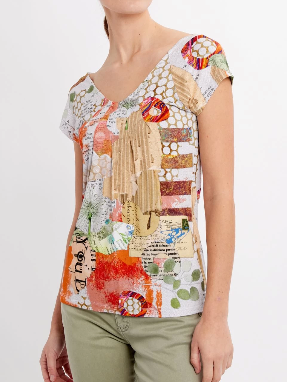 Dolcezza V-Neck Top"Big Changes" (24711) 6 Dolcezza V-Neck Top"Big Changes" (24711) - Image 4