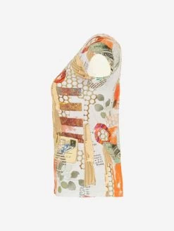 Dolcezza V-Neck Top"Big Changes" (24711) 8 Dolcezza V-Neck Top"Big Changes" (24711) -Fashion Clothing Line Store 24711 as side