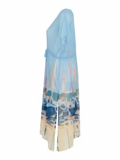 Dolcezza Beach Dress "Marina Interpretation" (24811) 12 Dolcezza Beach Dress "Marina Interpretation" (24811) -Fashion Clothing Line Store 24811 as side