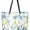 Dolcezza Bag "Turquoise Bloom" (24959) -Fashion Clothing Line Store 24959 Dolcezza Beach Bag
