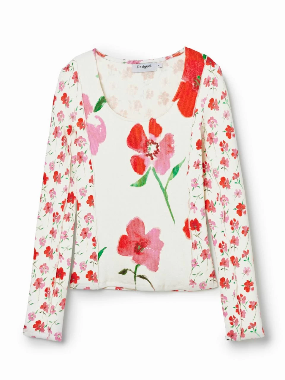 Desigual Patchwork Floral T-Shirt "Neska" 6 Desigual Patchwork Floral T-Shirt "Neska" - Image 4