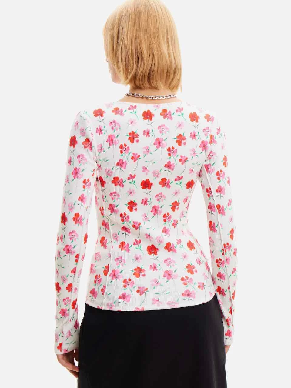 Desigual Patchwork Floral T-Shirt "Neska" 4 Desigual Patchwork Floral T-Shirt "Neska" - Image 2