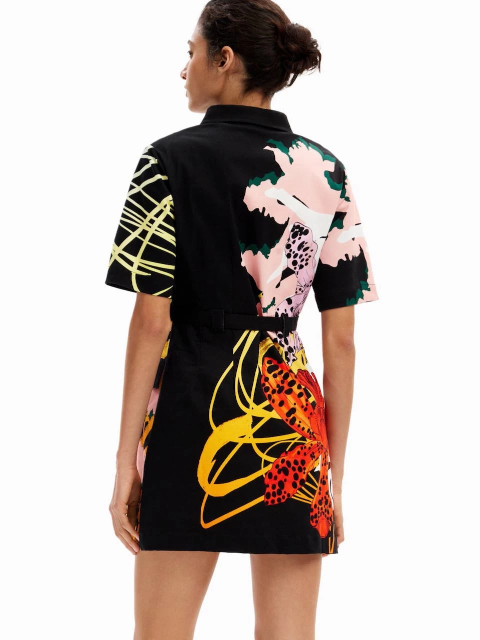 Desigual By C. Lacroix Short Shirt Dress "Almeria Lacroix" 4 Desigual By C. Lacroix Short Shirt Dress "Almeria Lacroix" - Image 2