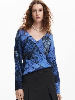 Desigual Arty Sweater "Ocean"