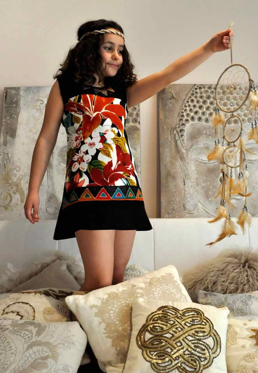 Savage Culture Girls Dress "Judith 30501" 3 Savage Culture Girls Dress "Judith 30501"