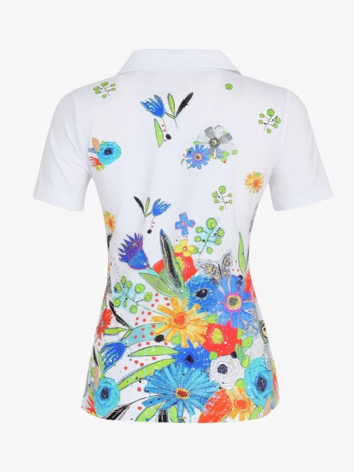 Dolcezza Golf Polo Shirt "New Bouquet Coming Soon" (34451) 5 Dolcezza Golf Polo Shirt "New Bouquet Coming Soon" (34451) - Image 3