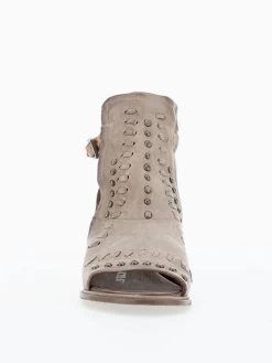 A.S.98 Sandals NORA 672013 (Taupe) 8 A.S.98 Sandals NORA 672013 (Taupe) -Fashion Clothing Line Store 672013 501 0004 AS98 Sandals Cutouts NORA Tan Nastural