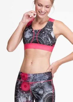 Desigual Sports Bra "Mid Impact" (grey)