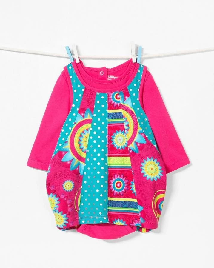 Desigual Baby Girls Dress "Maricarmen" 3 Desigual Baby Girls Dress "Maricarmen"