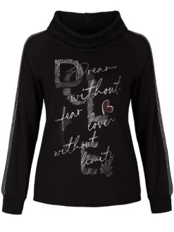 Dolcezza Top "Born To Shine" (71203) 9 Dolcezza Top "Born To Shine" (71203) -Fashion Clothing Line Store 71203 F