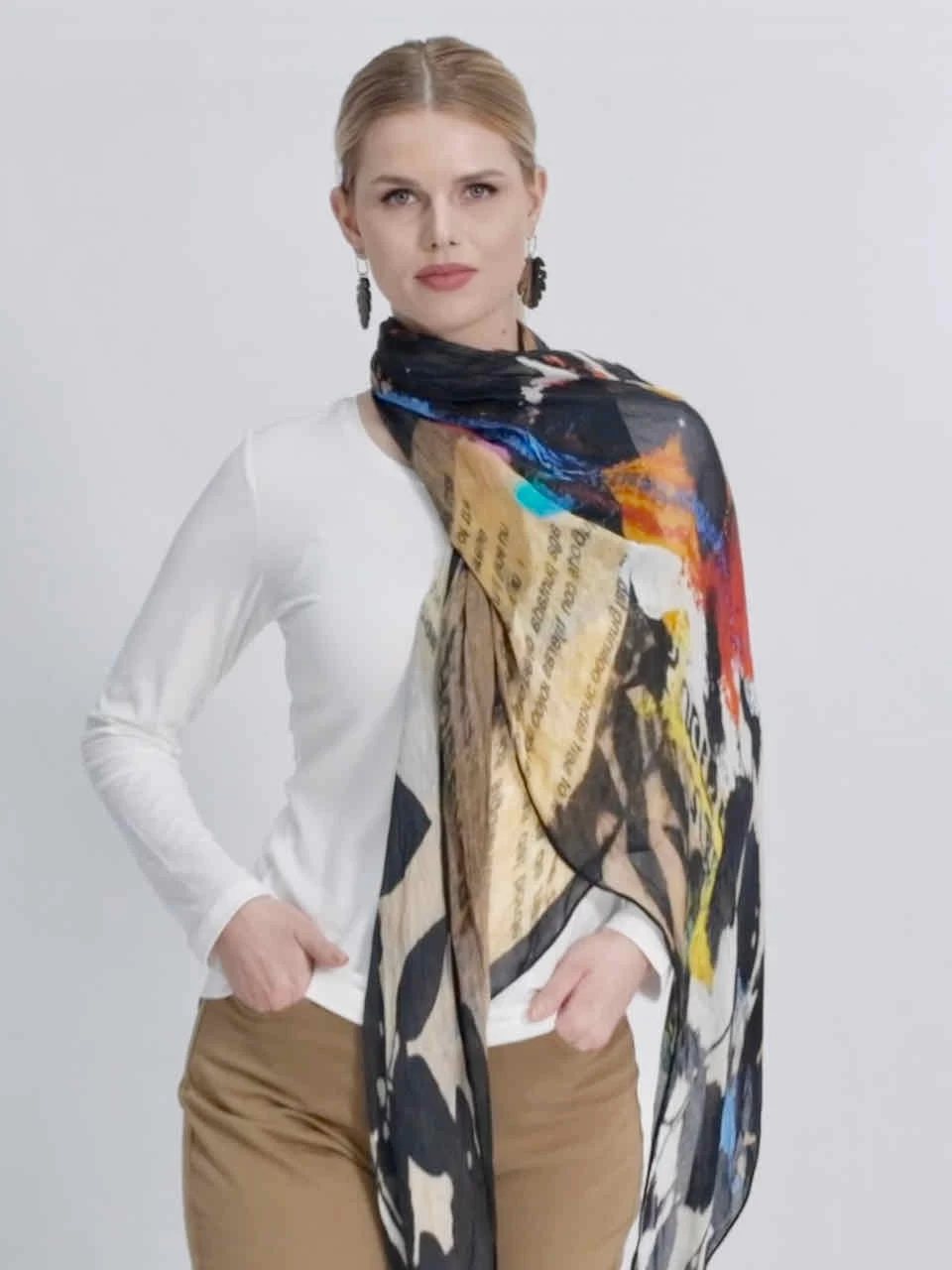 Dolcezza Scarf "Double 00" (71909) 4 Dolcezza Scarf "Double 00" (71909) - Image 2