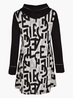 Dolcezza Tunic "Read My Mind" (72171) 11 Dolcezza Tunic "Read My Mind" (72171) -Fashion Clothing Line Store 72171 back