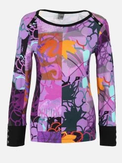 Dolcezza Top "Digital Geometry Mauve" (72620)