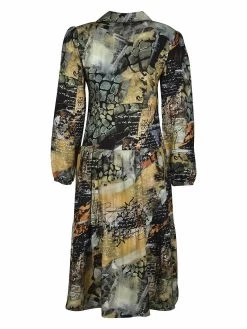 Dolcezza Dress "Postal" (72638) 9 Dolcezza Dress "Postal" (72638) -Fashion Clothing Line Store 72638 back