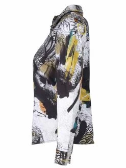 Dolcezza Blouse "Safari Escape" (72685) 9 Dolcezza Blouse "Safari Escape" (72685) -Fashion Clothing Line Store 72685 side