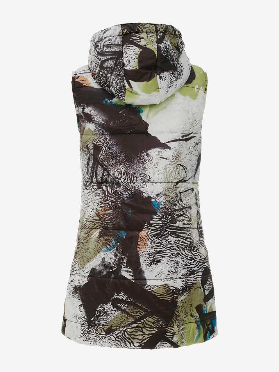 Dolcezza Long Puffer Vest "Safari Escape" (72825) 4 Dolcezza Long Puffer Vest "Safari Escape" (72825) - Image 2